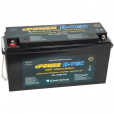 Enerdrive ePOWER Lithium B-TEC 100Ah Battery 24V - Incl Bluetooth Monitoring (EPL-100BT-24V)