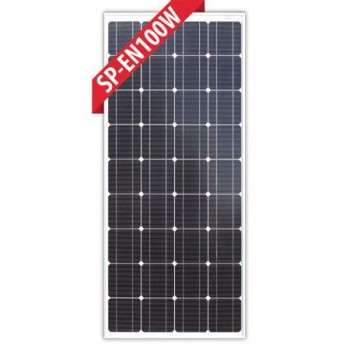 Enerdrive 100 Watt Mono Solar Panel (Black Frame)- Incl. Marine and RV 'Mobile' Warranty (SP-EN100W-B)