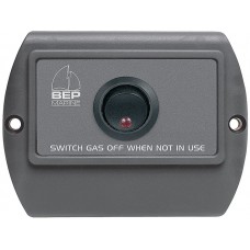 BEP LPG Gas Control Panel - 12VDC - Stand Alone Remote Gas Shut Off Switch - Optional Gas Solenoid Shutoff - 600-LPG (113134)