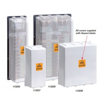 BEP Marinco Contour AC Panel Back Cover - Suits 2 Columns of 8-12 Breakers with Metre - BC-FM2 (113236)