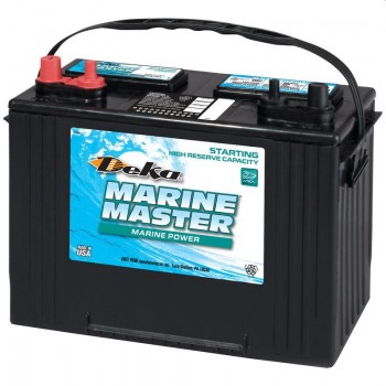 Deka Marine Master Battery - 27M6  - 12 Volt -  840CCA - Marine Starting - Maintenance Free Battery (27M6)