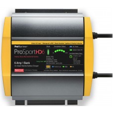 ProMariner ProSportHD 6 On Board Battery Charger - Single Battery Bank - 12 Volts - Max 6 Amps - 100% Waterproof - 114589 (SUR 44023)