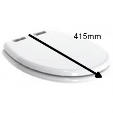 Tecma Replacement Toilet Seat and Lid - Suits Tecma Silence Toilets - Polyester Coated Timber T-278 (4471502)