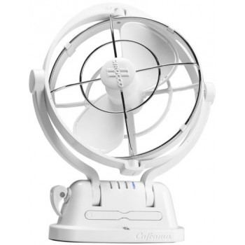 Sirocco II Fan 7010 Caframo  - 12-24 Volt - White - 3 Speed - 360º Rotation - Ideal for Marine-Boat-Caravans-RV - Quiet Operation (TRA 7010CA White)