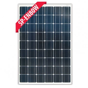 Enerdrive 80 Watt Mono Solar Panel - Incl. Marine and RV 'Mobile' Warranty (SP-EN80W)
