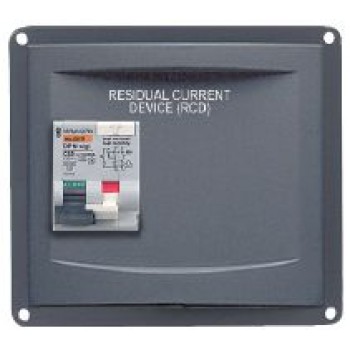 BEP Marinco Residual Current Device Panel - 1 x 16 Amp Circuit Breaker (113642 - SUR 900-RCD-16A)