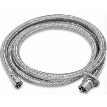 Galleymate LPG Gas 3m Hose with Bayonet Fitting - For When Your Boat / Caravan / Motorhome or RV has Integrated Gas Systems (RegBayonet Hose 3m)