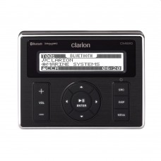 Clarion CMS20 Marine Stereo - Digital Media Receiver is a 2 – piece marine grade black box and watertight commander combo (15073-001)