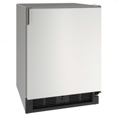 U-LINE Marine Ice Maker MRI121 Combo - STAINLESS STEEL - Ice Maker and Fridge - Makes 11.3Kg Ice per Day - Holds 5.9Kg Ice - (493/UMRI121-SS02A)