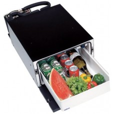 Isotherm DR36 Cruise Draw Fridge - 12 to 24 Volt - 36 Litre with Black Door - Compressor May Be Mounted up to 1m Away (381640)