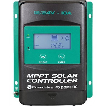 Enerdrive MPPT Solar Controller w/Display - 10Amp 12/24V - LCD Display with Voltage and Amps (EN43510)