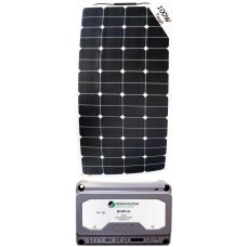 SUNBEAMsystem 100W Flexible Solar Package incl. PWM Solar Controller - Charges Max 5.5A/hr @ 12V - Suits 12V Systems Only (FSP100PWM)