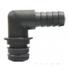 Jabsco Snap-In Ports - 23mm Plug-in with 25mm Hose Tail Elbow - Sold in Pairs 50641-1000 (J25-178)