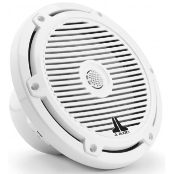 JL Audio M3-770X-X-Gw 7.7-inch (196 mm) Marine Coaxial Speakers, Gloss White Classic Grilles - 70W 4Ω - High Performance (15453-001)