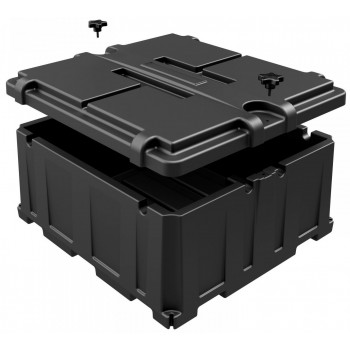 Battery Box DUAL N200 - Very Heavy Duty - Suits 2 x N200 Case (8D) Battery (HM-485)