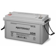 Mastervolt - 12 Volt - 130Ah - Marine Dual Purpose Starting/Deep Cycle AGM Battery - 62001300 (111076)