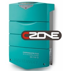 Mastervolt ChargeMaster PLUS 24/110-2 CZone Battery Charger - 24 Volt 110 Amp - 2 Output - 120/230 Volt AC Input - 44321105 (110345)