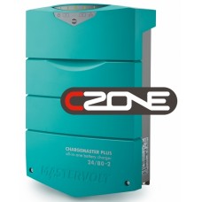 Mastervolt ChargeMaster PLUS 24/80-2 CZone Battery Charger - 24 Volt 80 Amp - 2 Output - 120/230 Volt AC Input - 44320805 (110342)