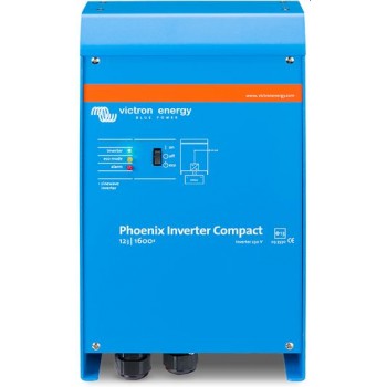 Victron Phoenix Compact Pure Sine Wave Inverter - 12V -1600VA (1300W) 230VAC (CIN121620000)