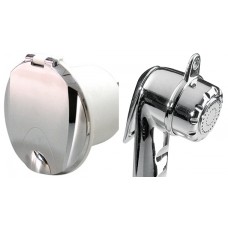 Nuova Rade Premium Compact Shower Set - CHROME HOUSING with CHROME SHOWER SPRAY HEAD (RWB8271)