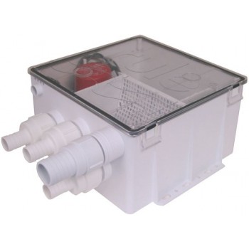 Rule 800 GPH Shower Sump Drain Kit - 24 Volt - 130 H x 240 W x 230 L (mm) (RWB831)