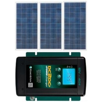 Solar 450Plus Solar Package incl. MPPT Solar Controller and DC to DC Charger - Charges Max 31A/hr @ 12V - Suits 12V Systems (ENE 450Plus)