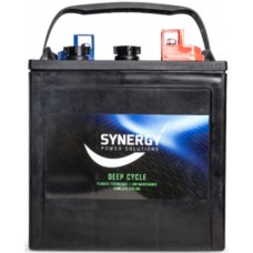 Synergy SY6GC-240 - 6 Volt 240Ah - Deep Cycle Flooded Lead Acid Battery - Commercial Quality Heavy Duty Cycling Battery (SY6GC-240)