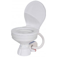 TMC Electric Marine Toilet - 12 Volt 20 Amp - Standard Bowl Toilet - Simple Push Button Operation (RWB2322)