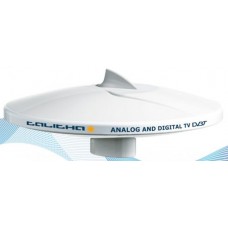 Glomex TALITHA 12 / 24Volt Omnidirectional Marine TV Antenna + DAB Antenna - For Boats Caravans or RVs # V9125AGCU/DAB (1290522)
