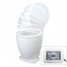 Jabsco LITE-Flush Toilet - 12 Volt - With Control Panel - Salt Water Flush (J10-150)