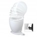Jabsco LITE-Flush Toilet - 12 Volt - With Footswitch Control - Salt Water Flush (J10-152)