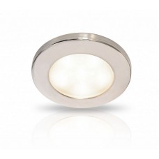 * ONE ONLY AT SPECIAL PRICE  * Hella EuroLED 95 Gen-1 Series LED Downlight - White Light with Stainless Rim (2JA980940011)