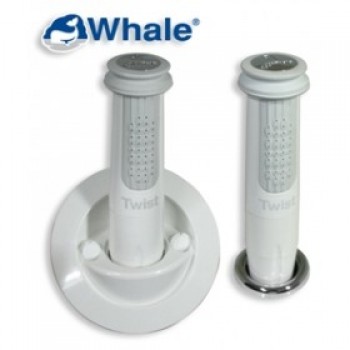 Whale Twist Hand Shower With 2.5 Metre Hose and Straight Housing - Has Mixer for  Hot and Cold Water (134162)