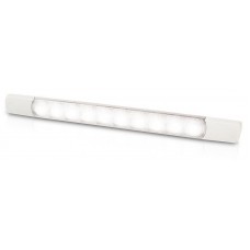 Hella Marine 0881 Series White LED 1.5W Courtesy Intensity Surface Mount Strip Lamp 12 Volt (2JA980881012)