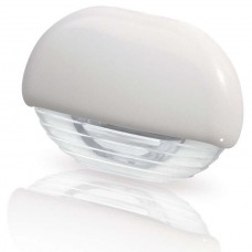 Hella Marine White LED Easy Fit Gen2 Waterproof Step Light - White Plastic Cap - 12-24Volt DC (2JA958126011)